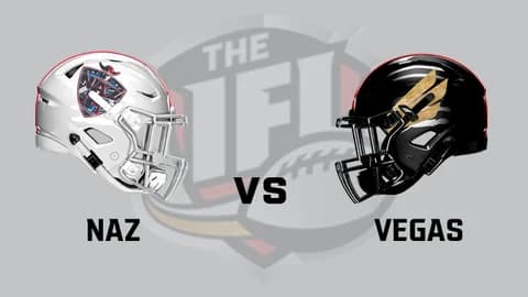 IFL · NAZ Wranglers vs. Vegas Knight Hawks · Week 20