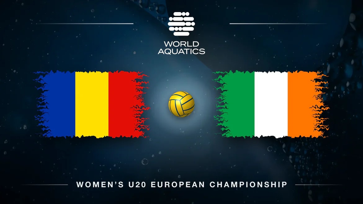 U20 Water Polo Championship 2026 · Romania vs. Ireland · 17th-20th Place