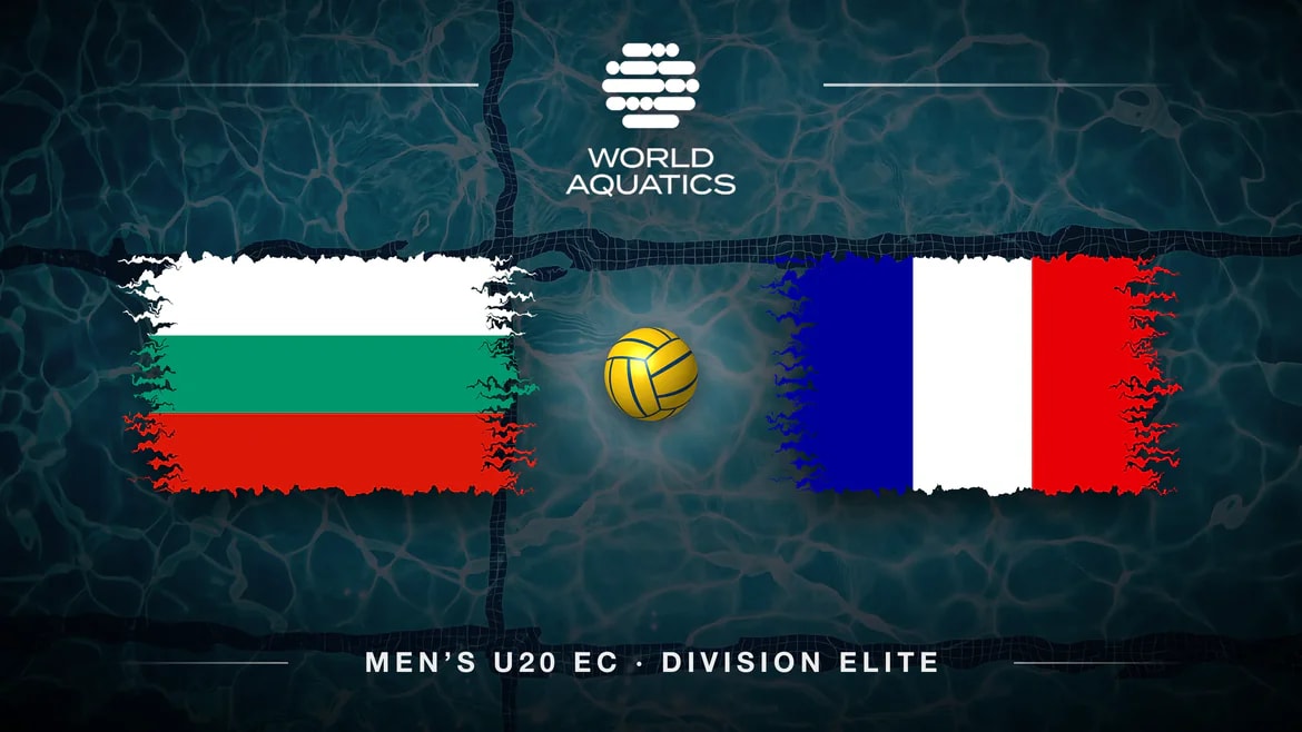 U20 Water Polo Championship 2026 · Bulgaria vs. France