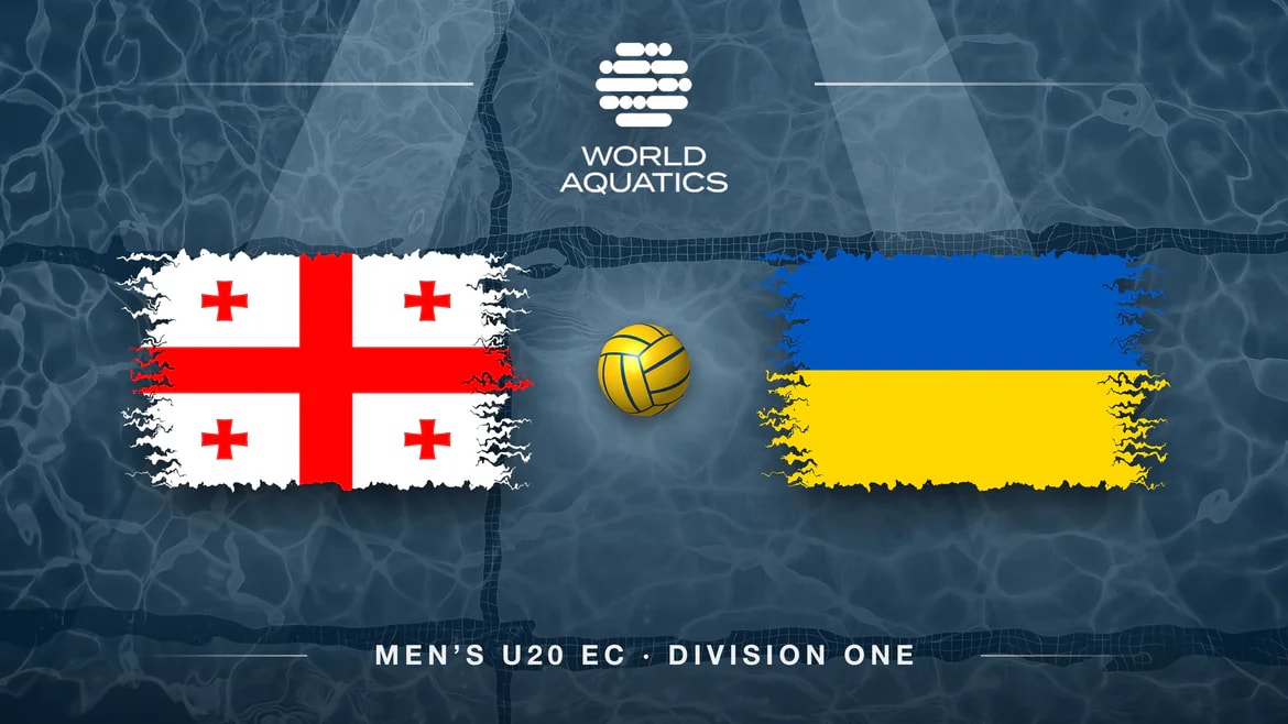 U20 Water Polo Division 1 2026 · Georgia vs. Ukraine · Classification 5th-6th Match 40