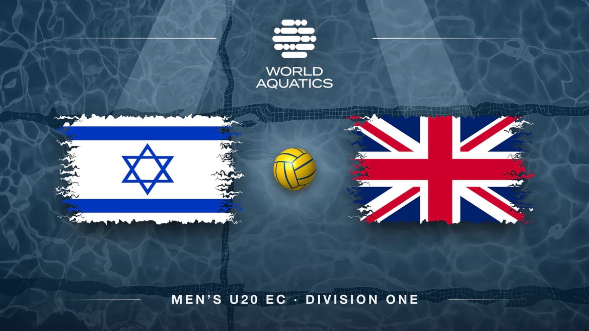 U20 Water Polo Division 1 2026 · Israel vs. Great Britain