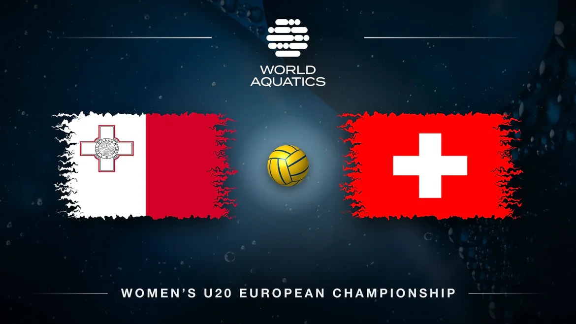 U20 Water Polo Championship 2026 · Malta vs. Switzerland · Group 2 · 17th-20th Place