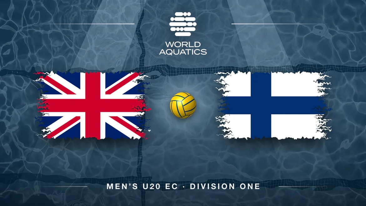 U20 Water Polo Division 1 2026 · Great Britain vs. Finland · Classification 9th-12th Match 32