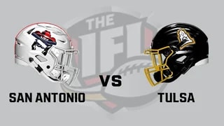 IFL · San Antonio Gunslingers vs. Tulsa Oilers · Week 15