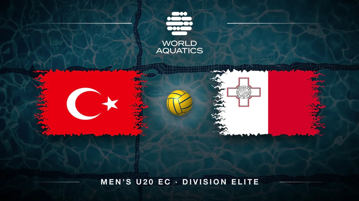 U20 Water Polo Championship 2026 · Turkiye vs. Malta · Classification 9th-12th Match 33