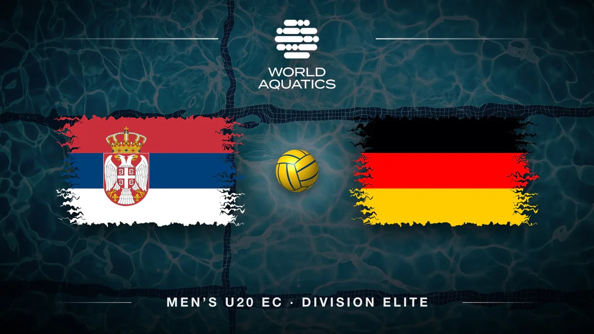 U20 Water Polo Championship 2026 · Serbia vs. Germany · Classification 5th-8th Match 42