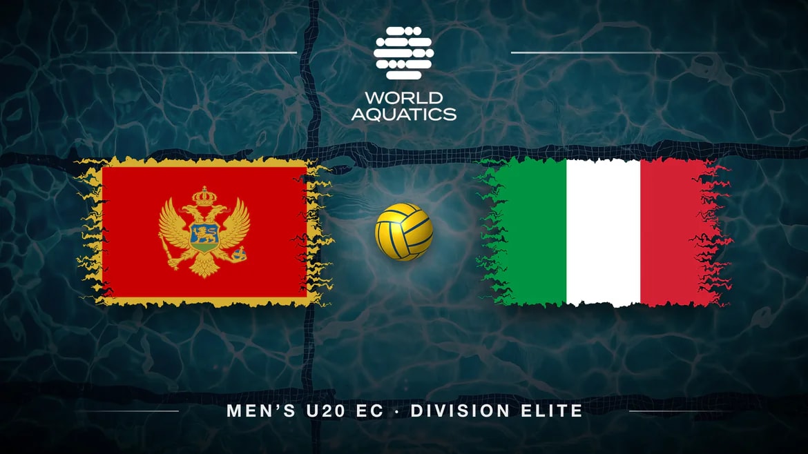 U20 Water Polo Championship 2026 · Montenegro vs. Italy · Bronze-Medal Match