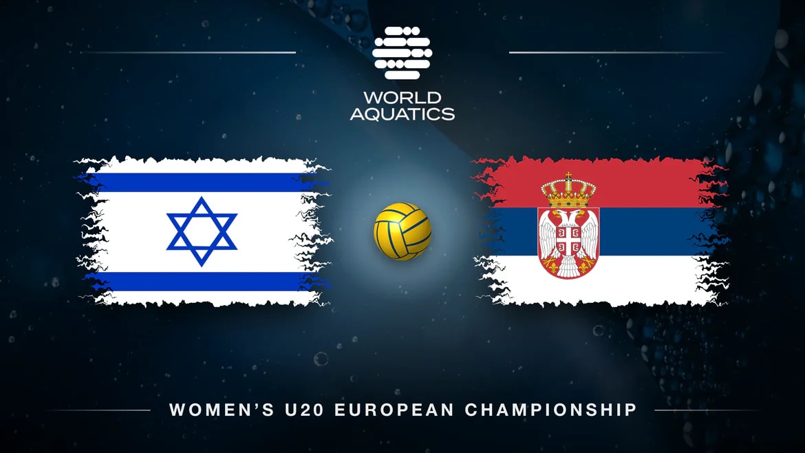 U20 Water Polo Championship 2026 · Israel vs. Serbia · Classification 9th-10th Match 44