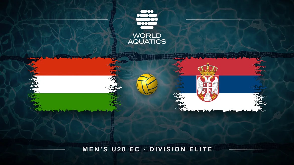 U20 Water Polo Championship 2026 · Hungary vs. Serbia · Classification 5th-6th Match 46