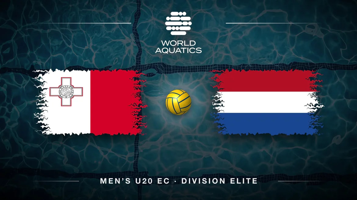 U20 Water Polo Championship 2026 · Malta vs. Netherlands · Classification 9th-10th Match 40