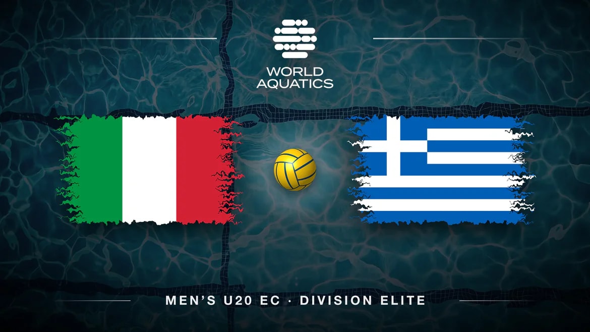 U20 Water Polo Championship 2026 · Italy vs. Greece