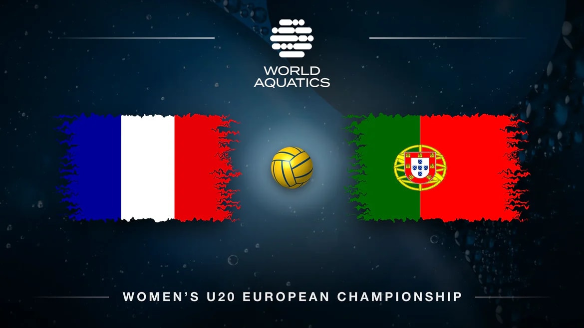 U20 Water Polo Championship 2026 · France vs. Portugal · Classification 11th-12th · Match 43