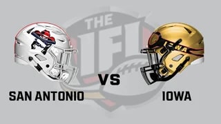 IFL · San Antonio Gunslingers vs. Iowa Barnstormers · Week 20