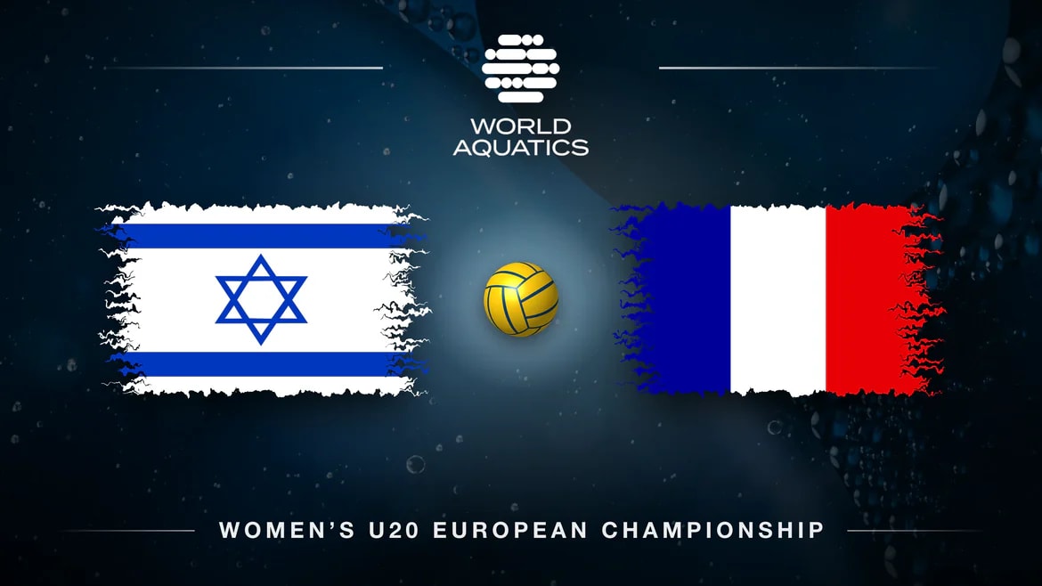 U20 Water Polo Championship 2026 · Israel vs. France · Classif. 9th-12th
