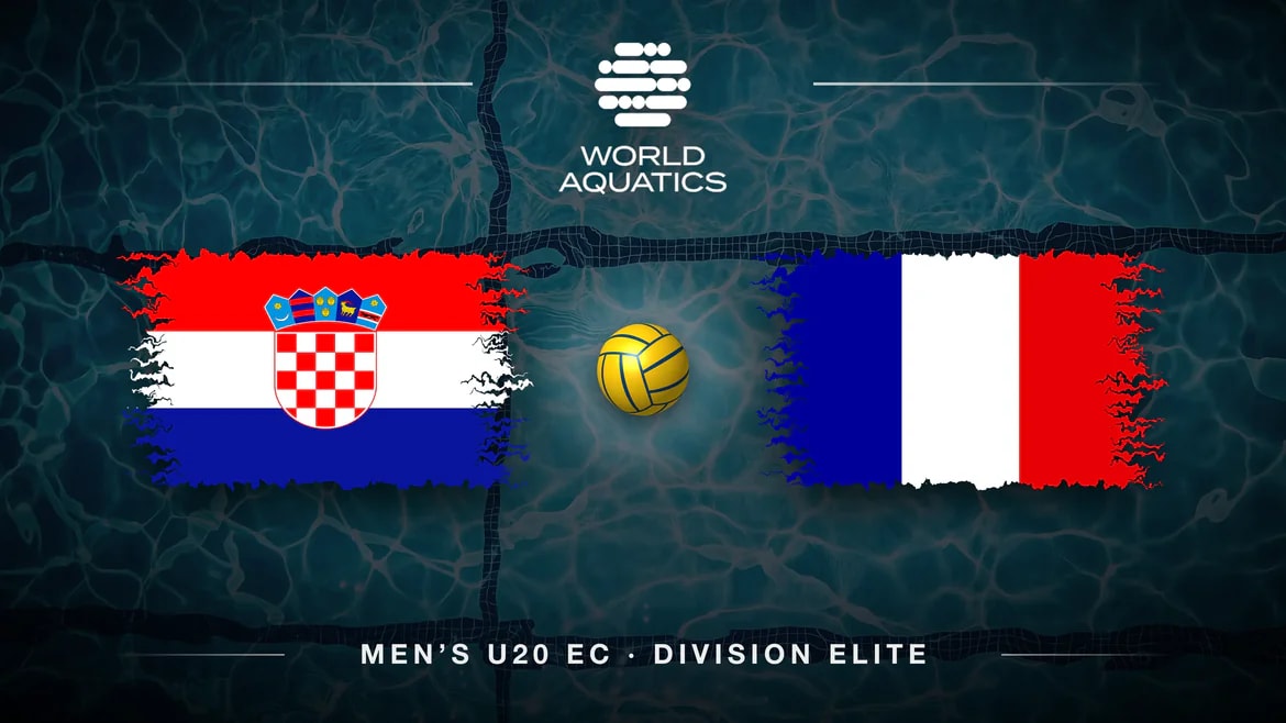 U20 Water Polo Championship 2026 · Croatia vs. France · Crossovers Match 28