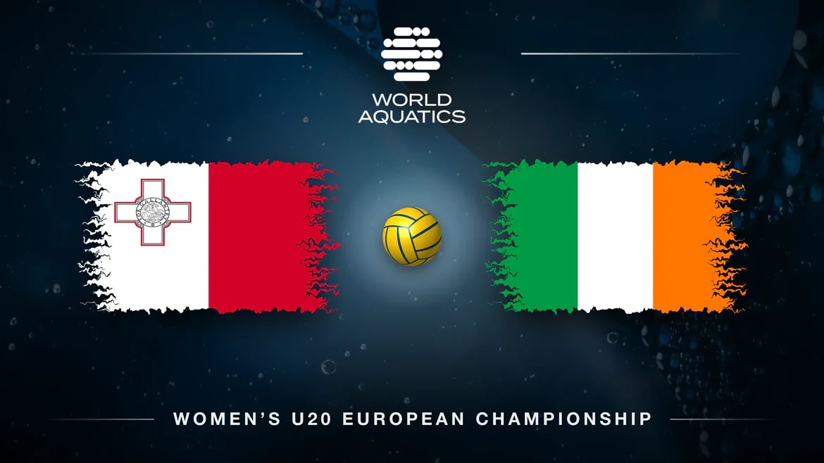 U20 Water Polo Championship 2026 · Malta vs. Ireland · Group 2 · 17th-20th Place
