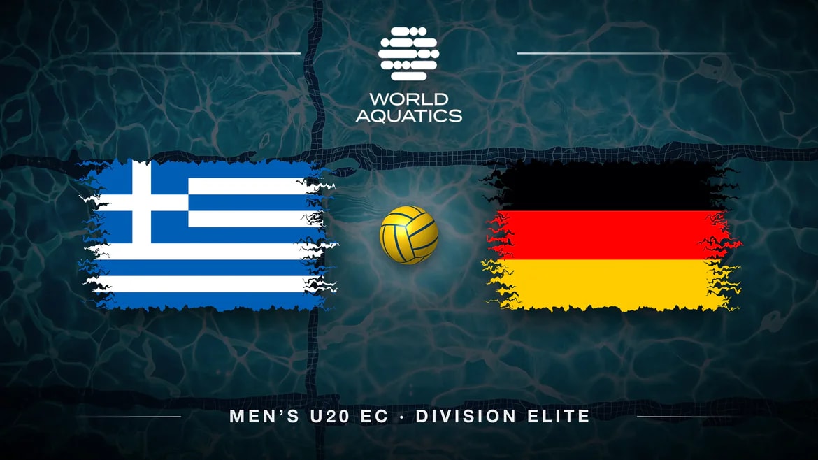 U20 Water Polo Championship 2026 · Greece vs. Germany · Classification 7th-8th Match 45